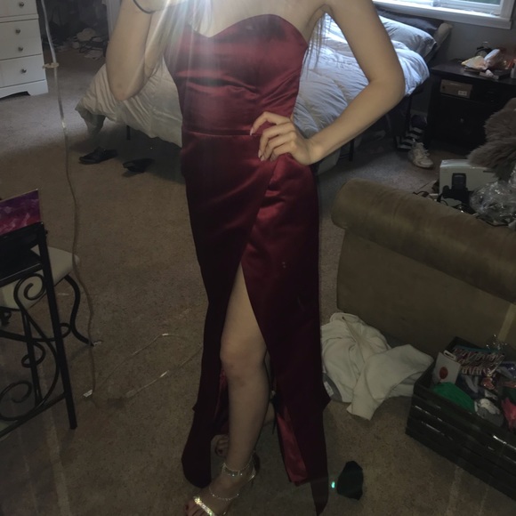 CUSTOM MADE PROM DRESS - Picture 3 of 7